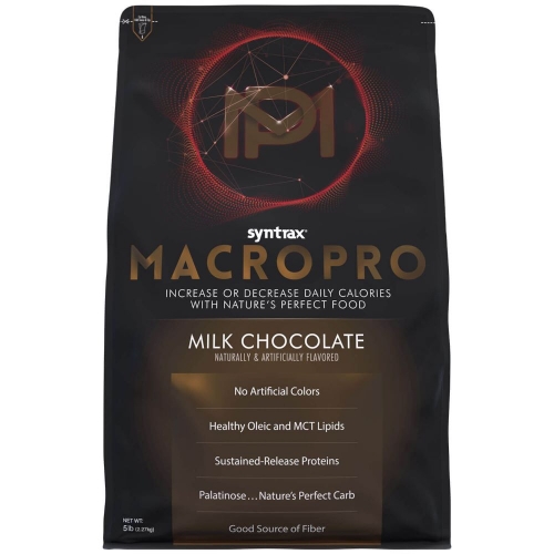 Macropro Sabor Milk Chocolate (2,270g) - Syntrax