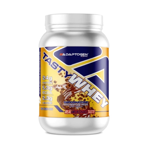 Tasty Whey Sabor Chocomaltine (900g) - Adaptogen Science