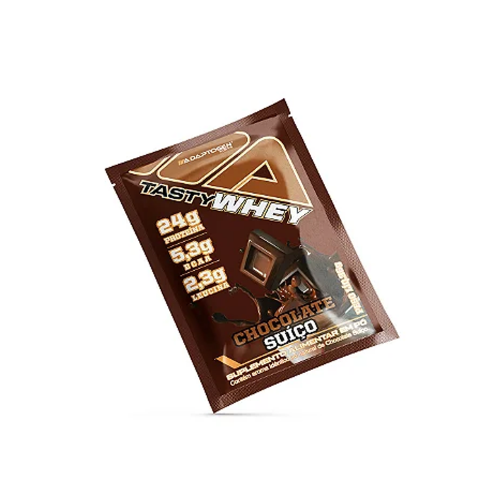 Tasty Whey Sabor Chocolate Suiço (Sachê 36g) - Adaptogen Science