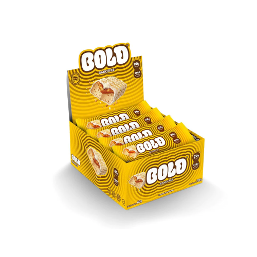 Bold Bar Sabor Banoffee (Caixa 12 Unidades de 60g) - Bold Snacks