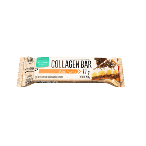 Collagen Bar Sabor Banoffee (50g) - Nutrify