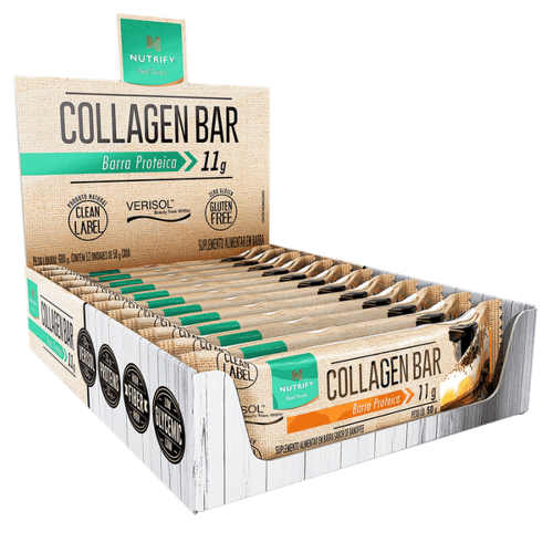 Collagen Bar Sabor Banoffee (Cx c/ 10un de 50g) - Nutrify