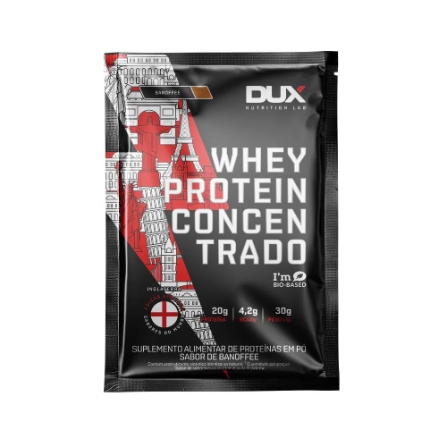 Whey Protein Concentrado Sabor Banoffee (1 Sachê de 30g) - Dux Nutrition