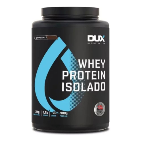 Whey Protein Isolado Sabor Cappuccino (900g) - Dux Nutrition