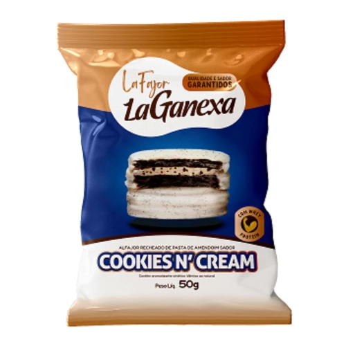 Lafajor Sabor Cookies n' Cream (01 unidade de 50g) - La Ganexa