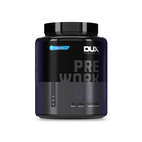 Pré Workout Pro Sabor Blue Ice (600g) - Dux Nutrition