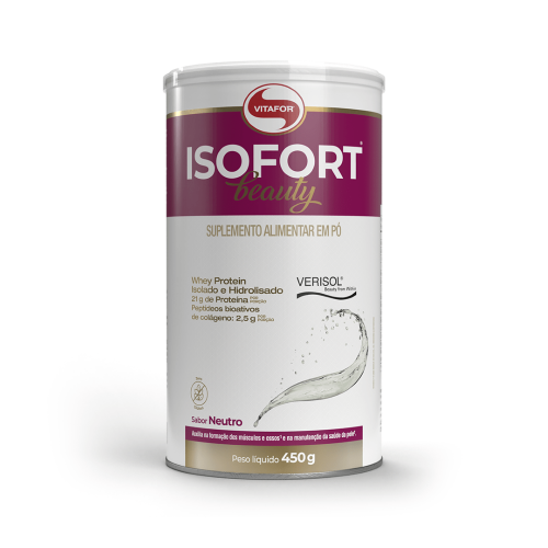 Isofort Beauty Sabor Neutro (450g) - vitafor