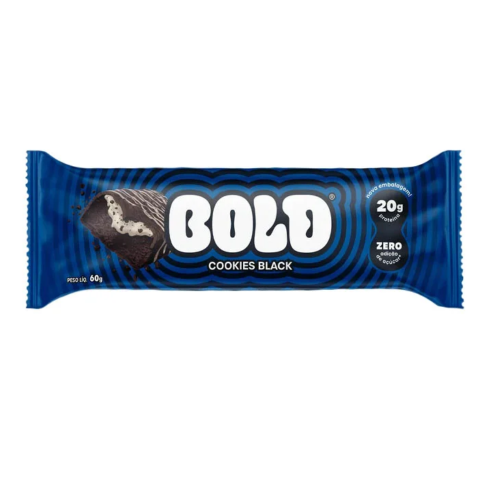 Bold Bar Sabor Cookies Black (60g) - Bold Snacks