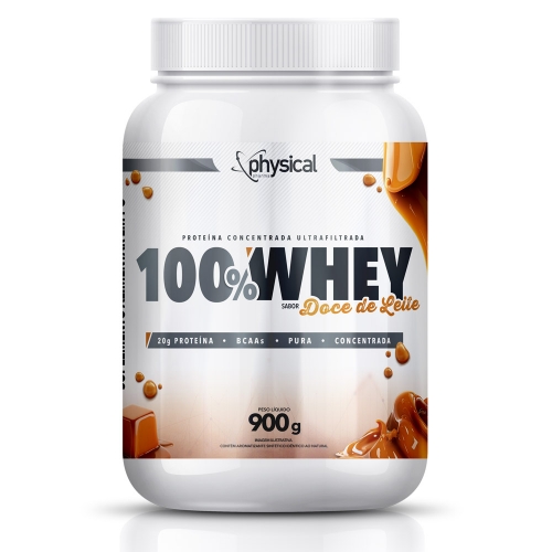 100% Whey Sabor Doce de Leite (900g) - Physical Pharma