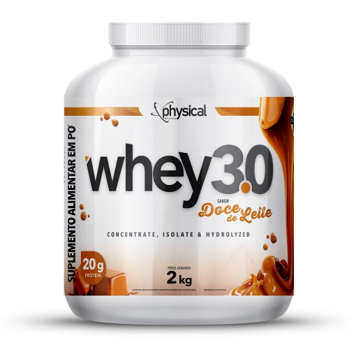 Whey 3.0 Sabor Doce de Leite (2Kg) - Physical Pharma