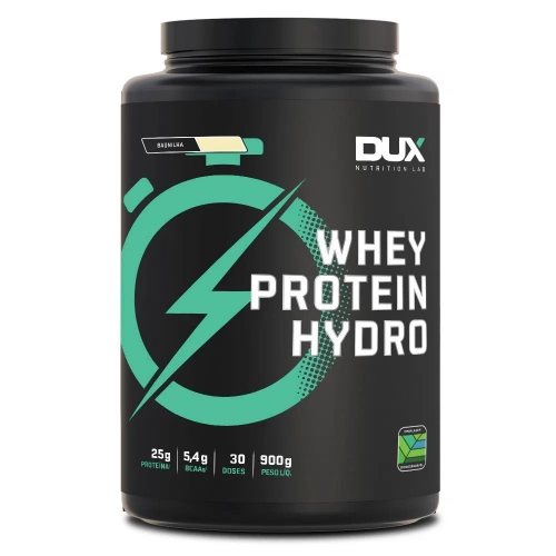 Whey Protein Hydro Sabor Baunilha (900g) - Dux Nutrition