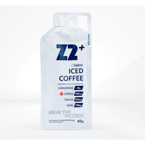 Energy Gel Z2+ Sabor Iced Coffee (40g) - Z2 Foods