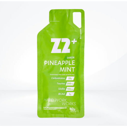 Energy Gel Z2+ Sabor Pineaple Mint (40g) - Z2 Foods