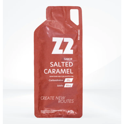 Energy Gel Z2 Sabor Salted Caramel (40g) - Z2 Foods
