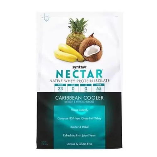 Nectar Whey Protein Isolado Refil Sabor Caribbean Cooler (907g) - Syntrax