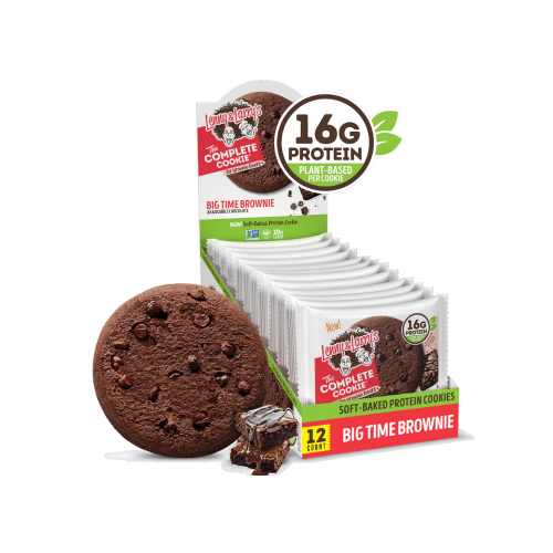 The Complete Cookie Sabor Big Time Brownie Double Choco (Caixa c/ 12) - Lenny & Larry's
