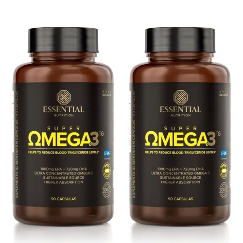 Kit 2unid Super Omega 3 (90 Cpsulas) - Essential