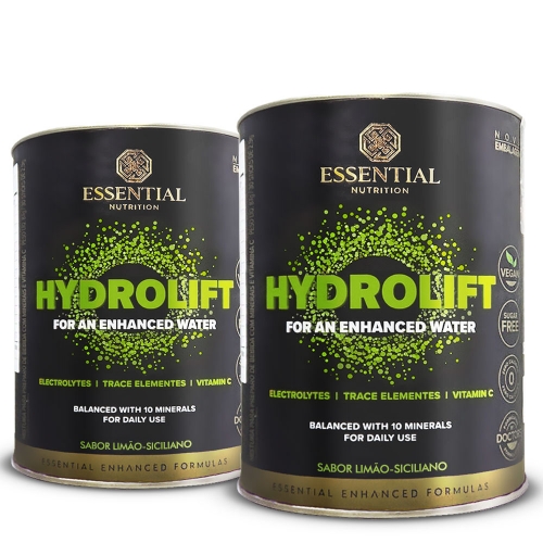 Kit 2unid Hydro Lift (30 Sachês) Sabor Limão Siciliano - Essential Nutrition