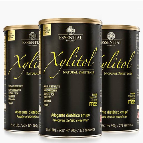 Kit 3unid Xylitol - Adoante Natural (900g) - Essential
