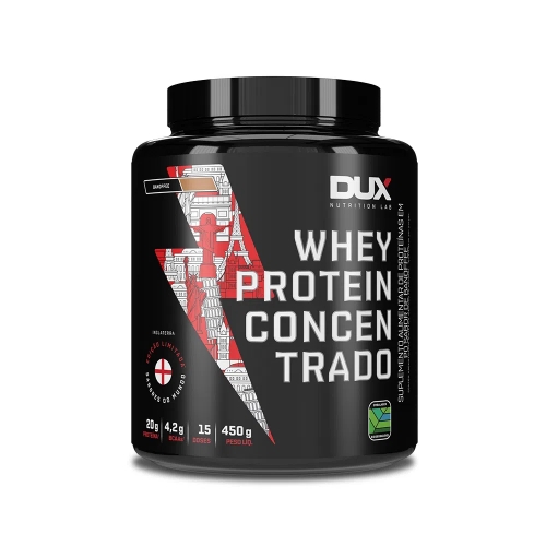 Whey Protein Concentrado Sabor Doce de leite (450g) - Dux Nutrition