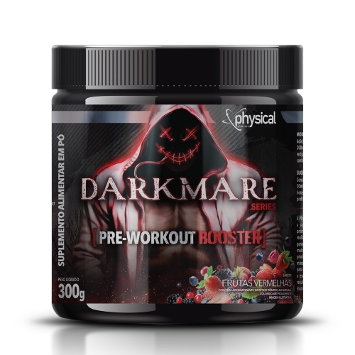 Darkmare Pré-Workout Sabor Frutas Vermelhas (300g) - Physical Pharma
