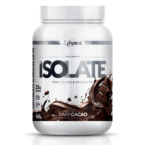 Isolate Sabor Dark Cacao (900g) - Physical Pharma