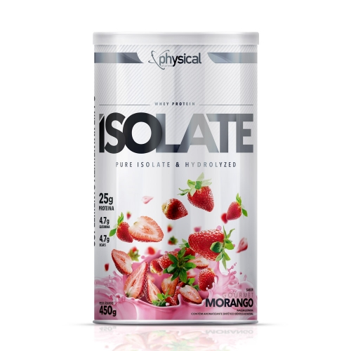 Isolate Sabor Gourmet Morango (450g) - Physical Pharma