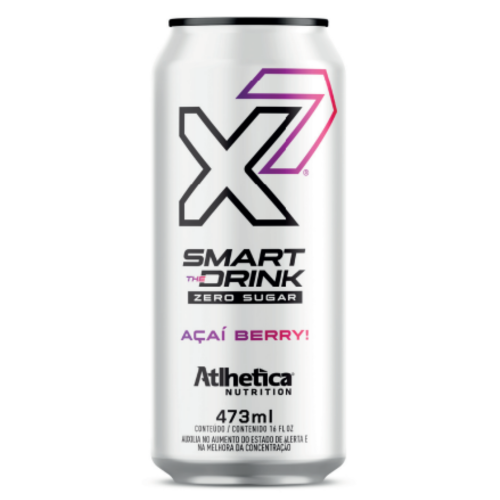 X7 Smart The Drink Sabor Açai Berry (473ml) - Atlhetica Nutrition