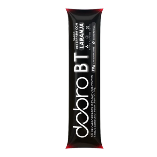 BT Gel Sem Cafeína Sabor Beterraba c/ Laranja (30g) - Dobro