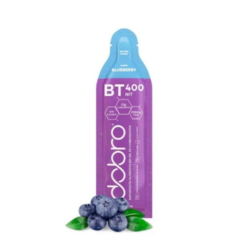 BT Gel 400 NIT Sem Cafeína Sabor Blueberry (30g) - Dobro