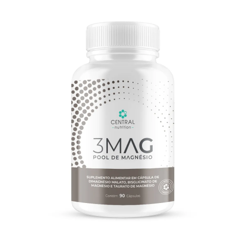 3MAG Pool de Magnsio (90caps) - Central Nutrition