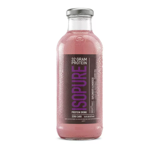 Isopure Protein Drink Sabor Grape Frost (473ml) - Natures Best