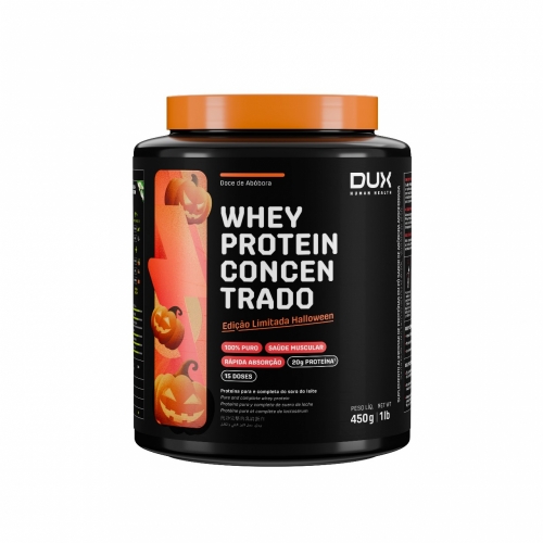 Whey Protein Concentrado Sabor Doce de Abóbora (450g) - Dux Nutrition