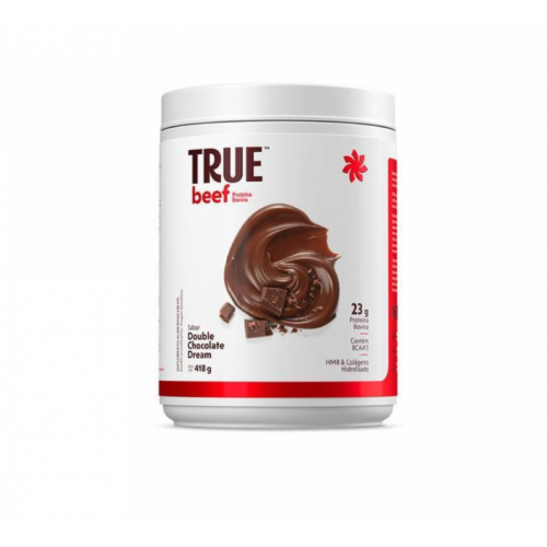 True Beef Protein Sabor Double Chocolate Dream (418g) - True Source