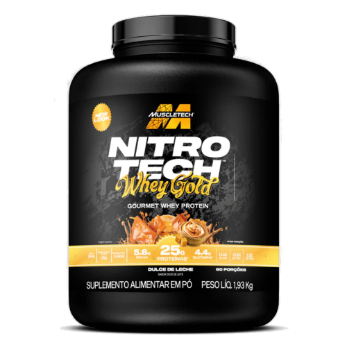 Nitro Tech Whey Gold Sabor Doce de Leite (1,93kg) - Muscletech