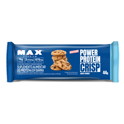 Power Protein Crisp Sabor Cookies (44g) - Max Titanium