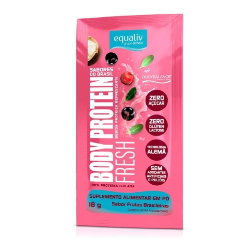 Body Protein Fresh Sabor Frutas Brasileiras (1 Sach de 18g) - Equaliv