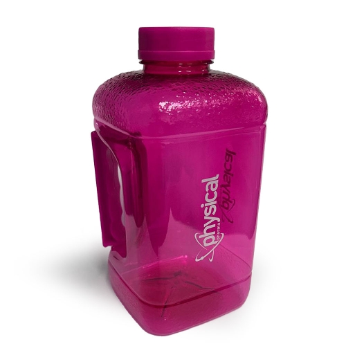 Galão Quadrado (1,5 L) Rosa - Physical Pharma