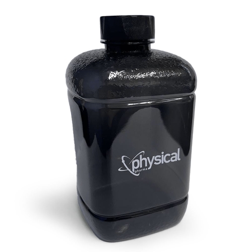 Galão Quadrado (950 ml) Preto - Physical Pharma