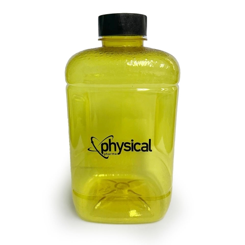 Galão Quadrado (950 ml) Amarelo- Physical Pharma