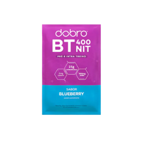 BT 400 NIT Sem Cafeína Sabor Blueberry (30g) - Dobro