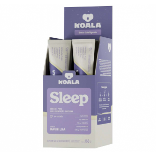 Sleep To Go Sabor Baunilha (1 cx com 14 Sachês de 12g) - Koala