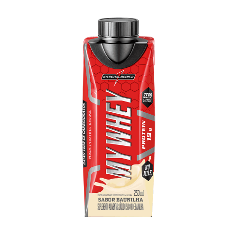 My Whey High Protein Shake Sabor Baunilha (250ml) - Integralmédica