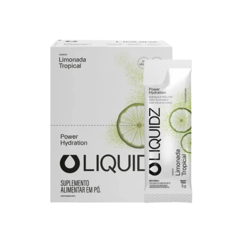 Power Hydration Sabor Limonada Tropical (cx com 14 sachês de 6g) - Liquidz