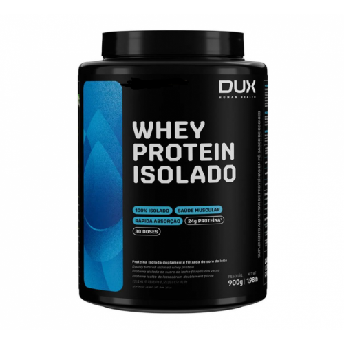 Whey Protein Isolado Sabor Caramelo Salgado (900g) - Dux Nutrition