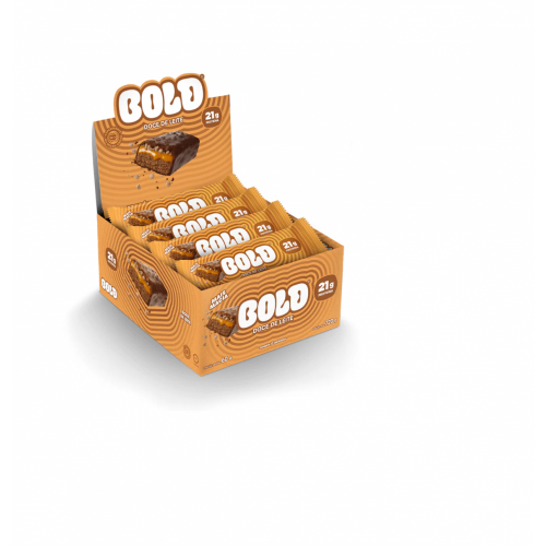 Bold Bar Sabor Doce de Leite (Caixa 12 Unidades de 60g) - Bold Snacks