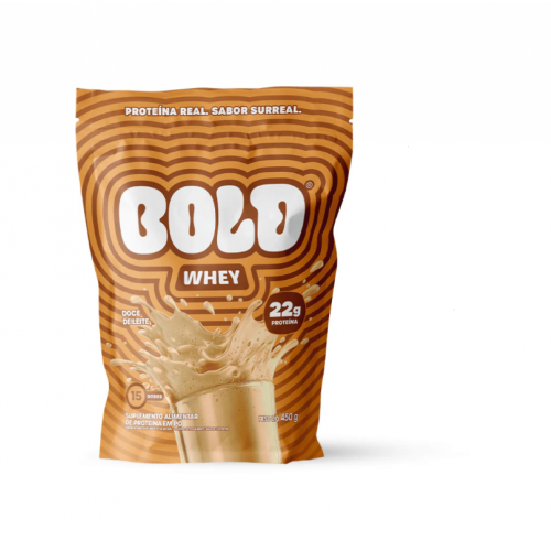 Bold Whey 3w Sabor Doce de Leite (450g) - Bold Snacks