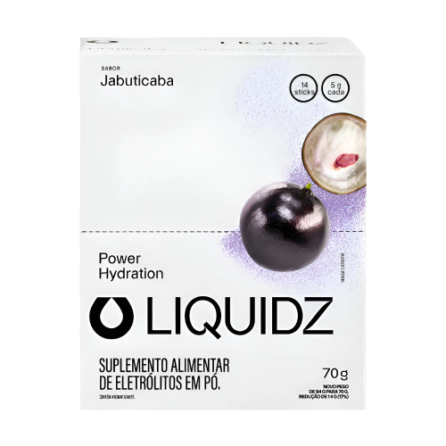 Power Hydration Sabor Jabuticaba (cx com 14 sachês de 6g) - Liquidz