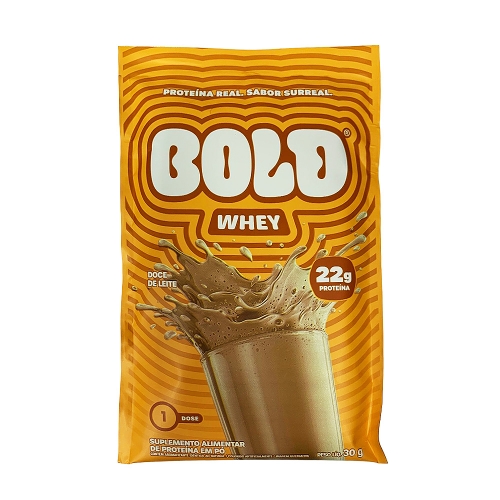 Bold Whey 3w Sabor Doce de Leite (Sachê 30g) - Bold Snacks