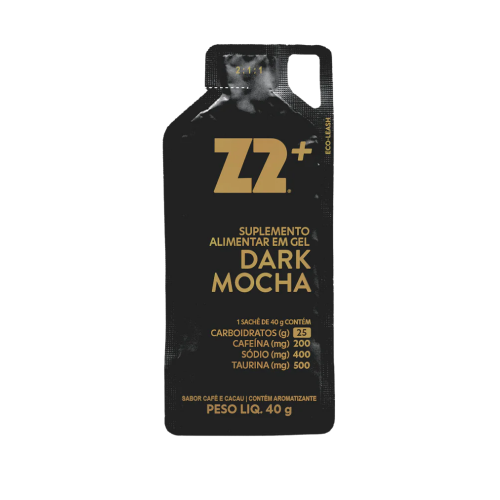 Energy Gel Z2+ Sabor Dark Mocha (40g) - Z2 Foods